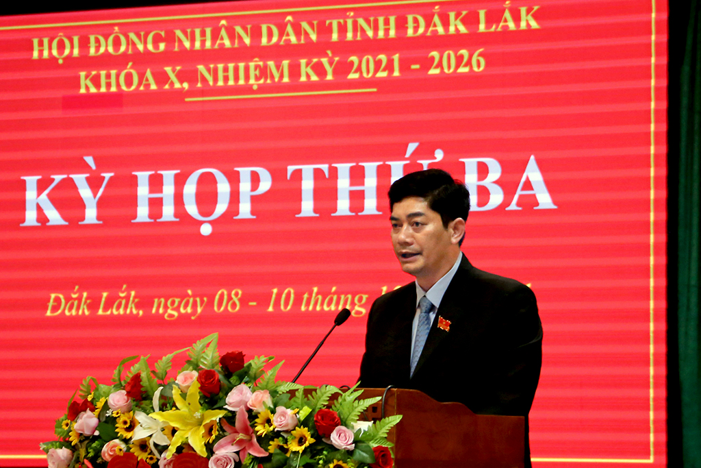 Kỳ họp thứ Ba, HĐND tỉnh khóa X thông qua 30 Nghị quyết quan trọng